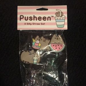 💕✨Pusheen Silly Straw Set ✨💕